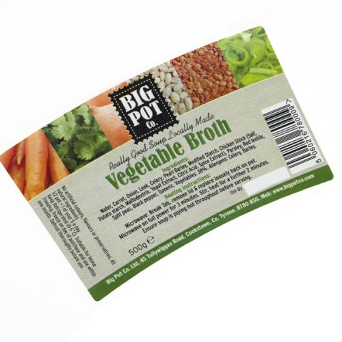 Short Run Food Labels