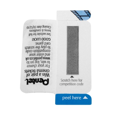 Peel and Reveal Security Features