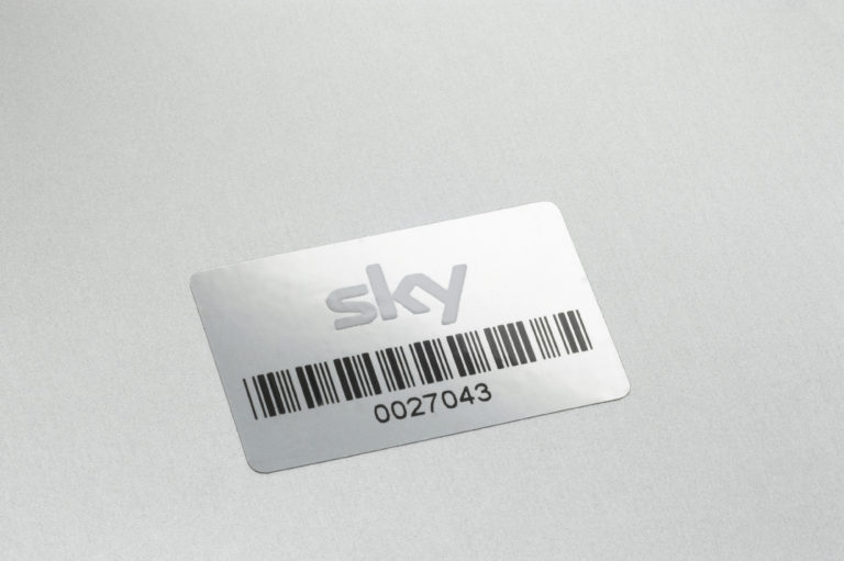 Sequentially barcoded asset labels