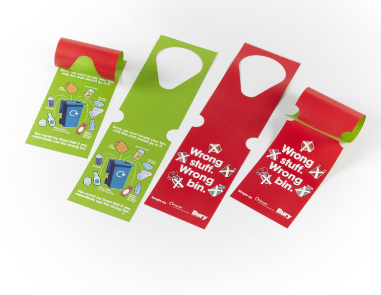 Self Tie waterproof Bin Tags